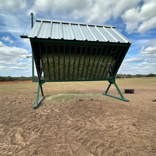 Hay Feeder Sizes up to 4'x4'x8' Hay Bale