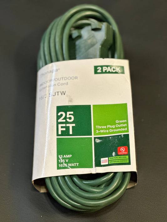 Extension Cord 25'3 Way