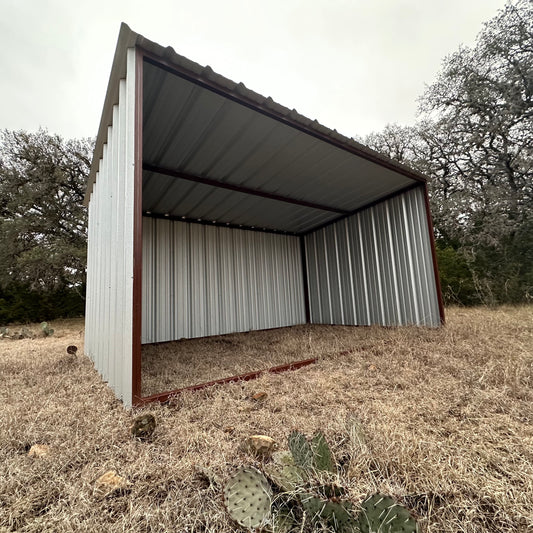 Exotic Game Shelter 8' Tall x 9 1/2' Deep x 15' Wide